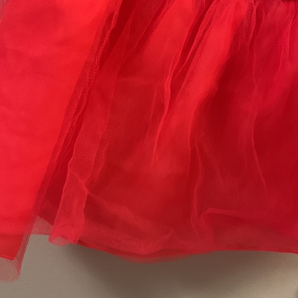 Top Paw dog dress in pink floral with tulle skirt. Size large. - Picture 3 of 7